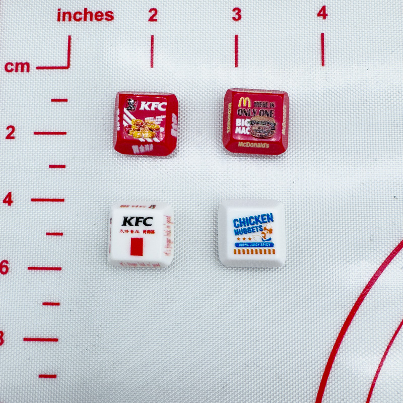 A Pack of 10PCS Hamburger Box 20MM*20MM