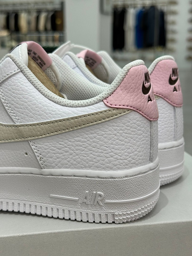 纯原版‼️空军af1小钩白粉色 Nike AIR Force 1 Low 空军一号HF9992-100