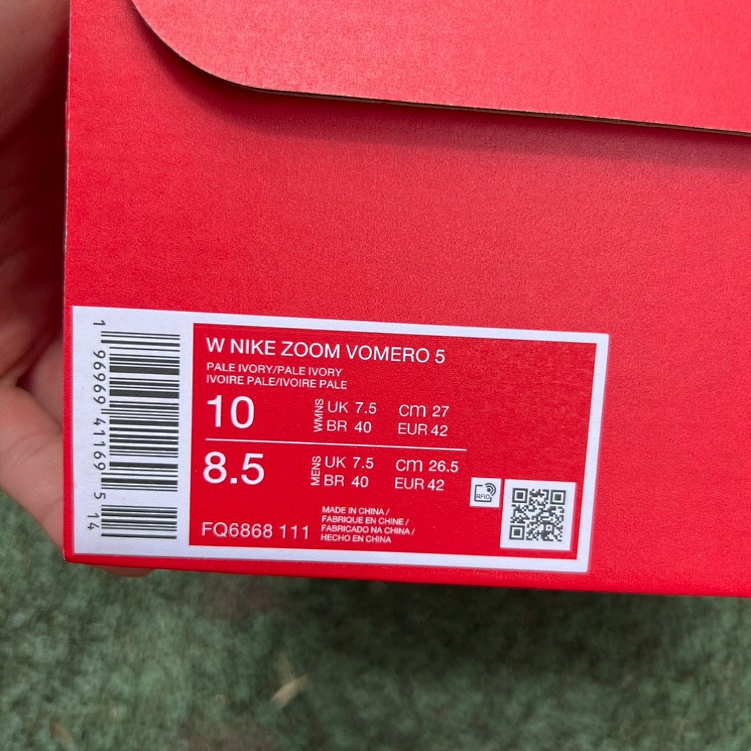 Zoom Vomero 5米灰 Nike Zoom Vomero 5低帮 复古潮流跑步鞋FQ6868-181