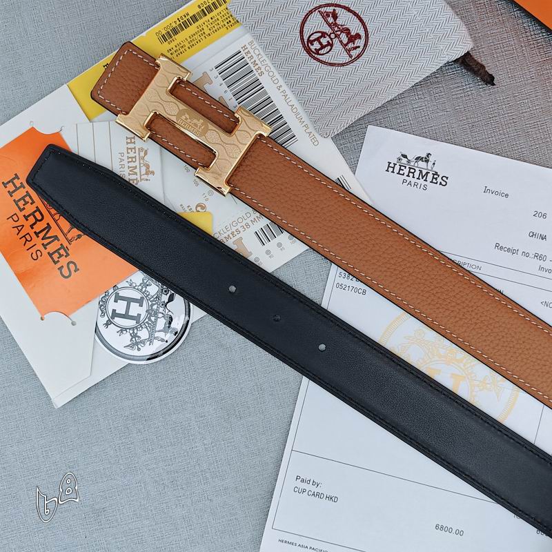 Herms 32mm Belt(Multiple colors) detail 16