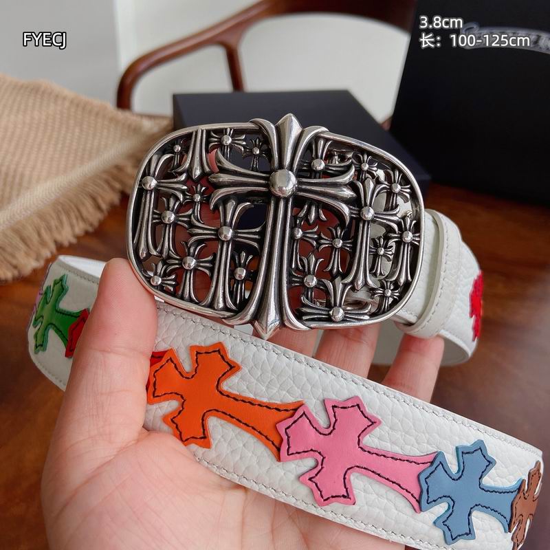 Chrome H Belt Wide 3.8cm(Multiple colors) detail 19