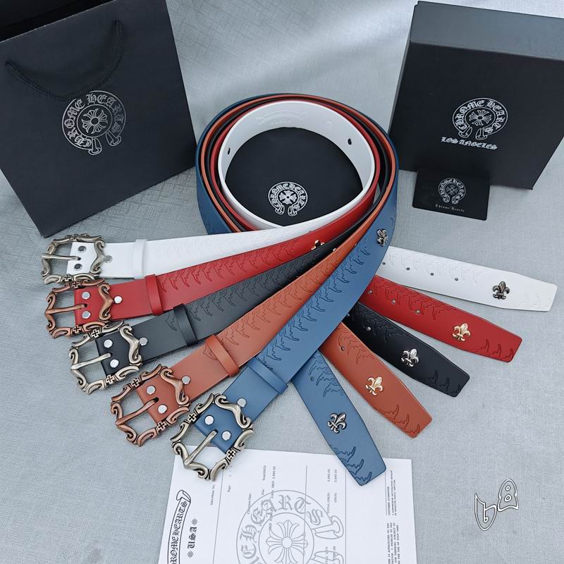 Chrome H 38mm Belt(Multiple colors) detail 2