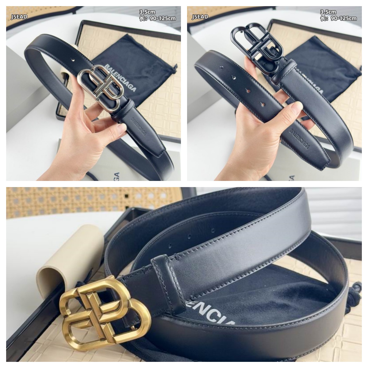 BLCG Belt Wide 3.5cm（Multiple colors）