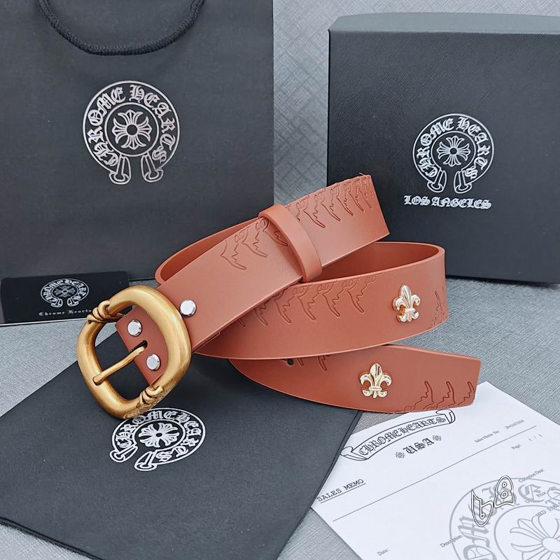 Chrome H 38mm Belt(Multiple colors) detail 9