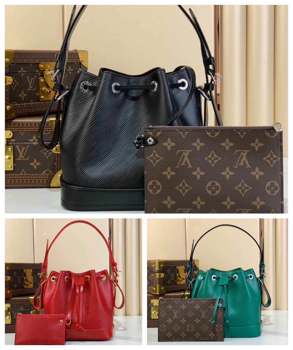 L X V Bucket Bags
