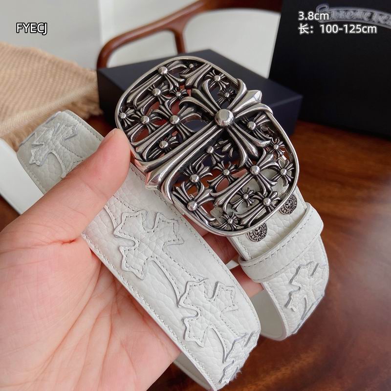 Chrome H Belt Wide 3.8cm(Multiple colors) detail 23