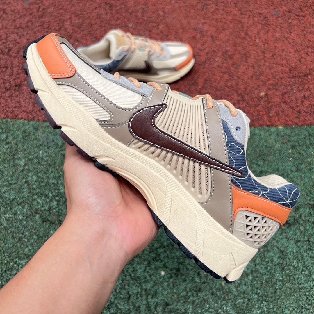 Zoom Vomero 5米棕橙 Nike Zoom Vomero 5低帮 复古潮流跑步鞋FQ6868-181