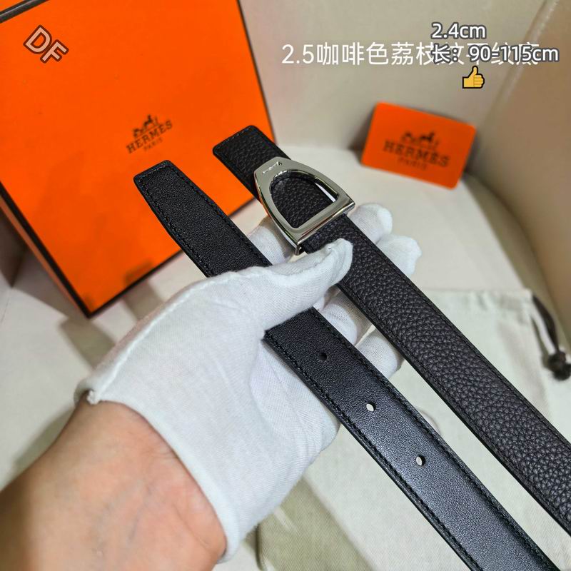 Herms 24mm Belt(Multiple colors) detail 8