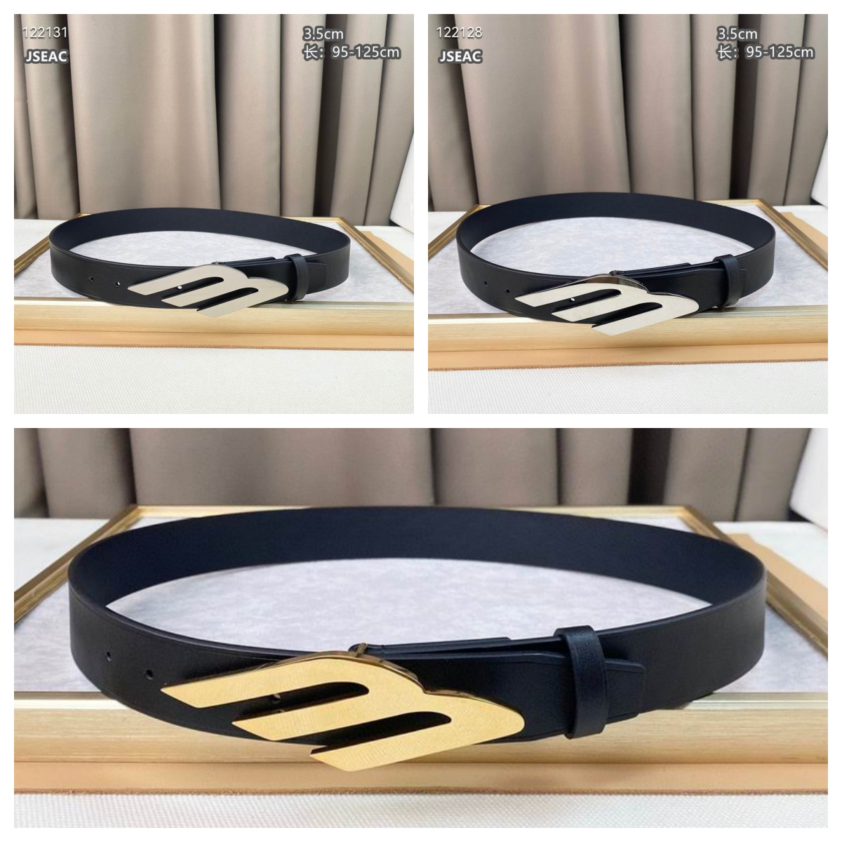 BLCG Belt Wide 3.5cm（Multiple colors）