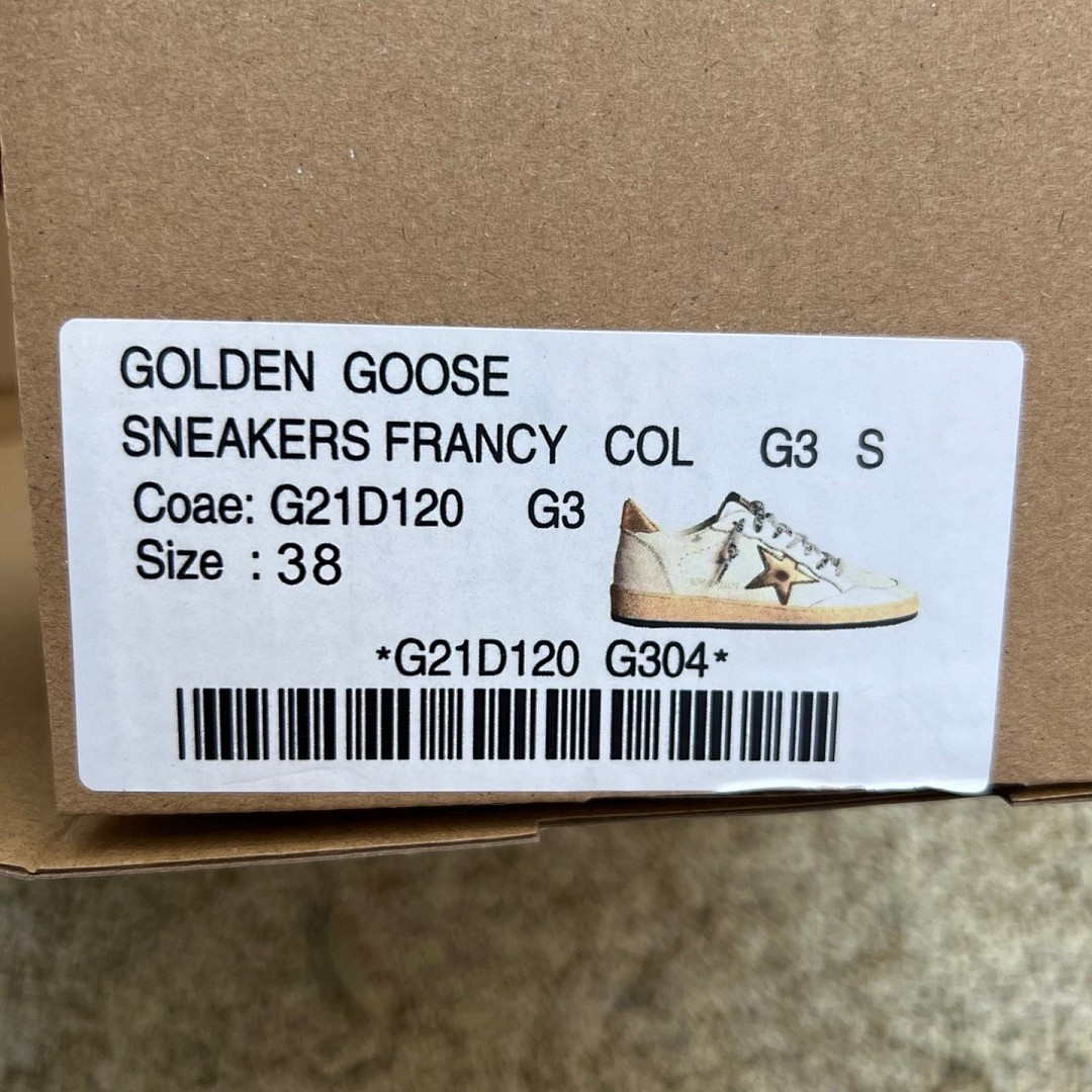 Golden Goose Super-Star GGDB 白金