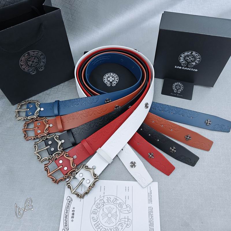 Chrome H 38mm Belt(Multiple colors) detail 2
