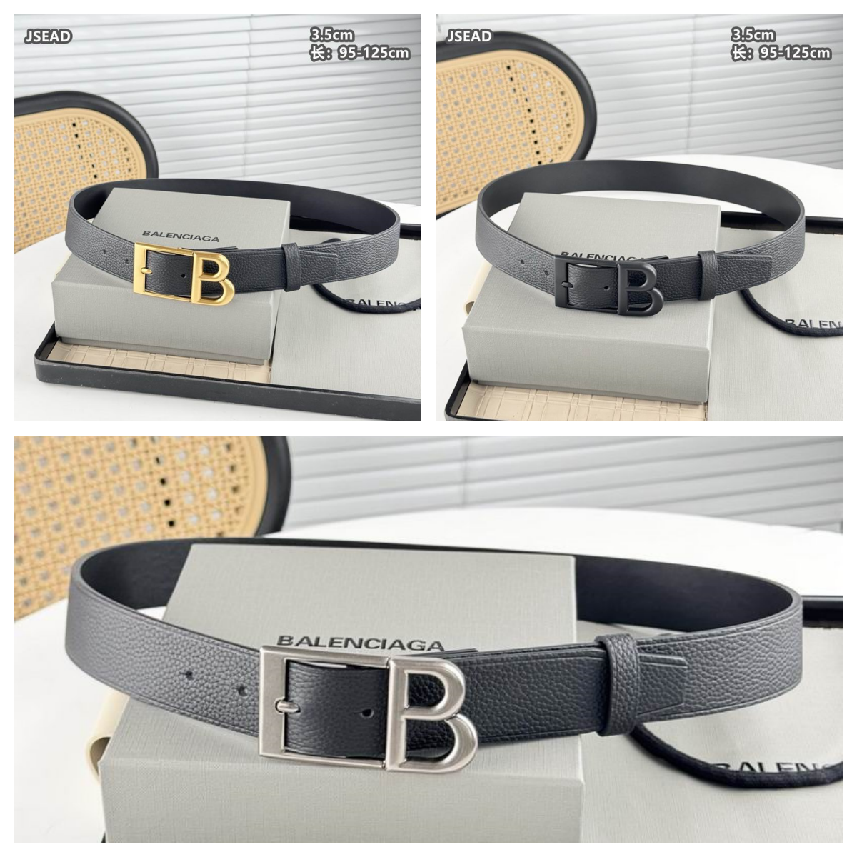 BLCG Belt Wide 3.5cm（Multiple colors）