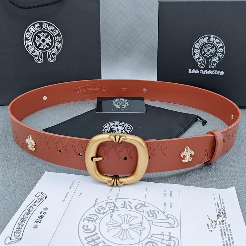 Chrome H 38mm Belt(Multiple colors) detail 7