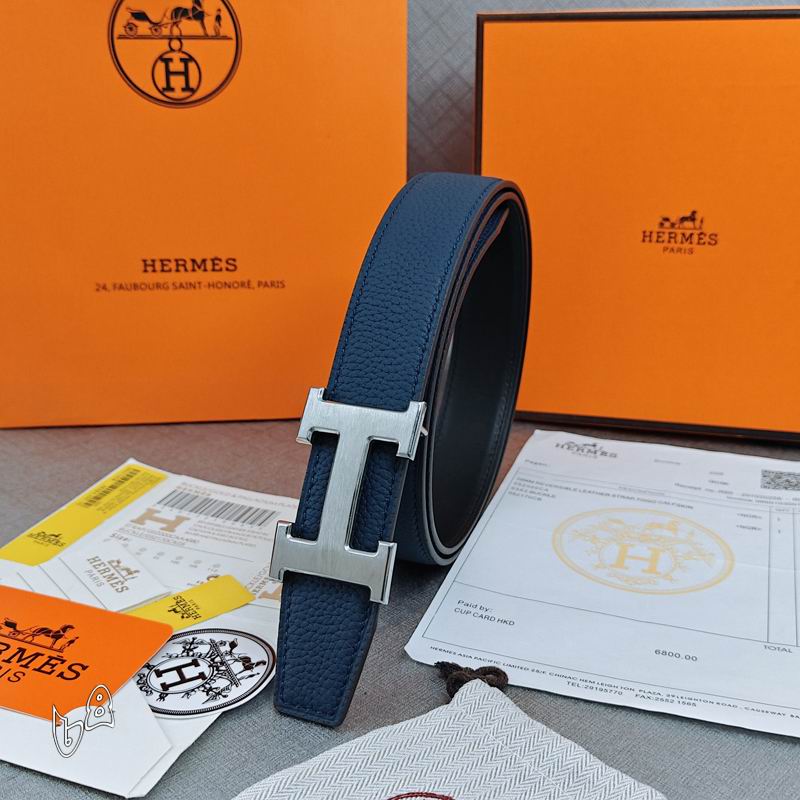 Herms 32mm Belt(Multiple colors) detail 11