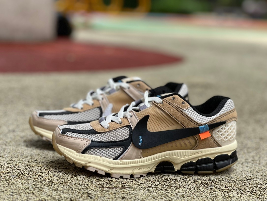 耐克王 Vomero 5白棕 Nike Zoom Vomero 5 复古运动跑步鞋 FD0533-010