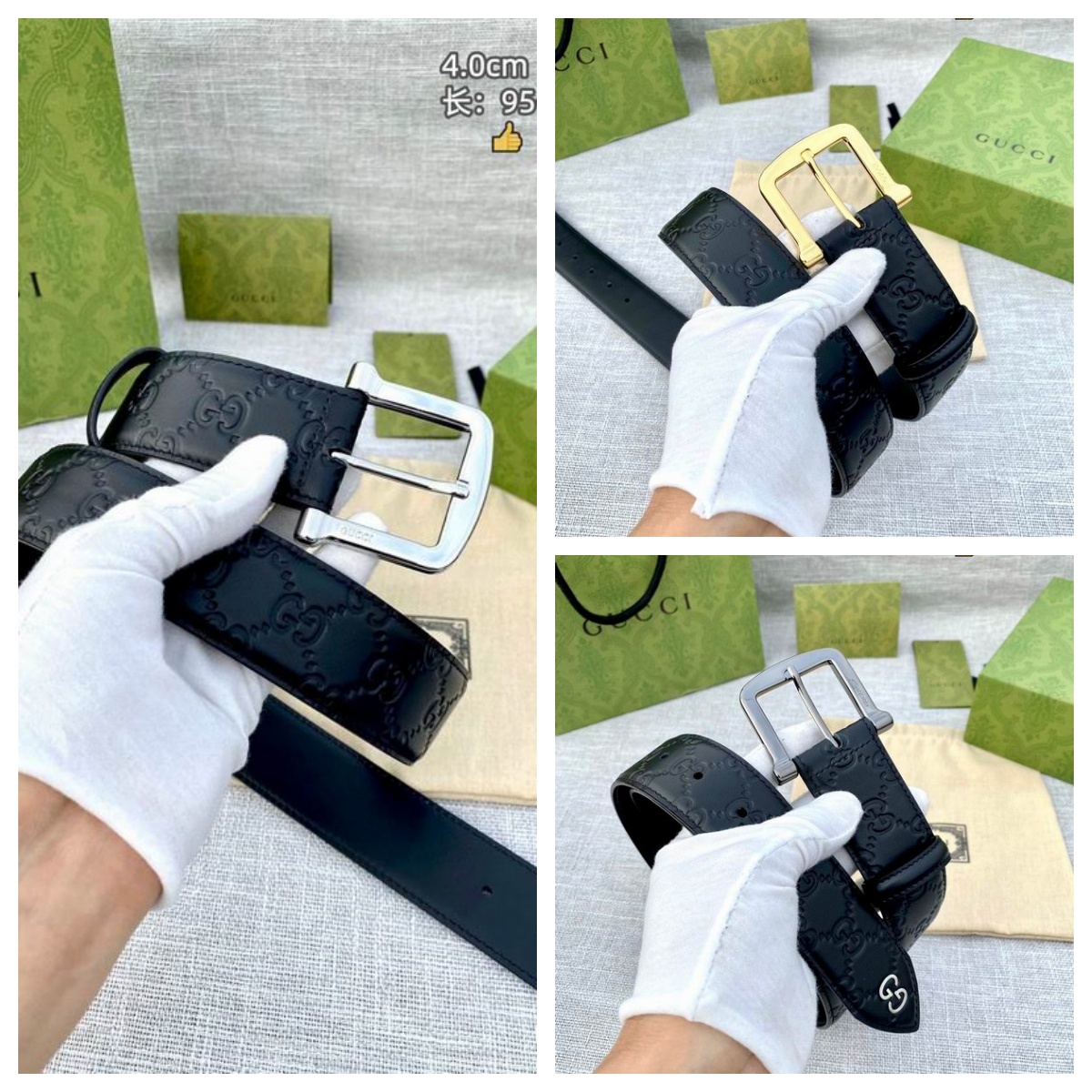 GUC 40mm Belt（Multiple colors）