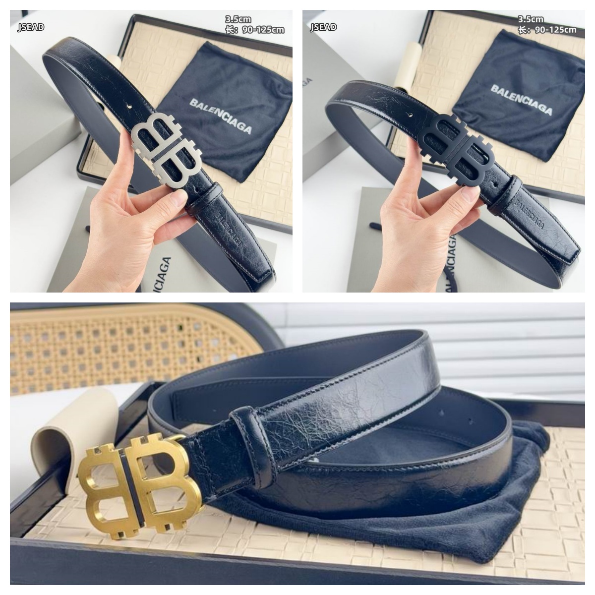BLCG Belt Wide 3.5cm（Multiple colors）