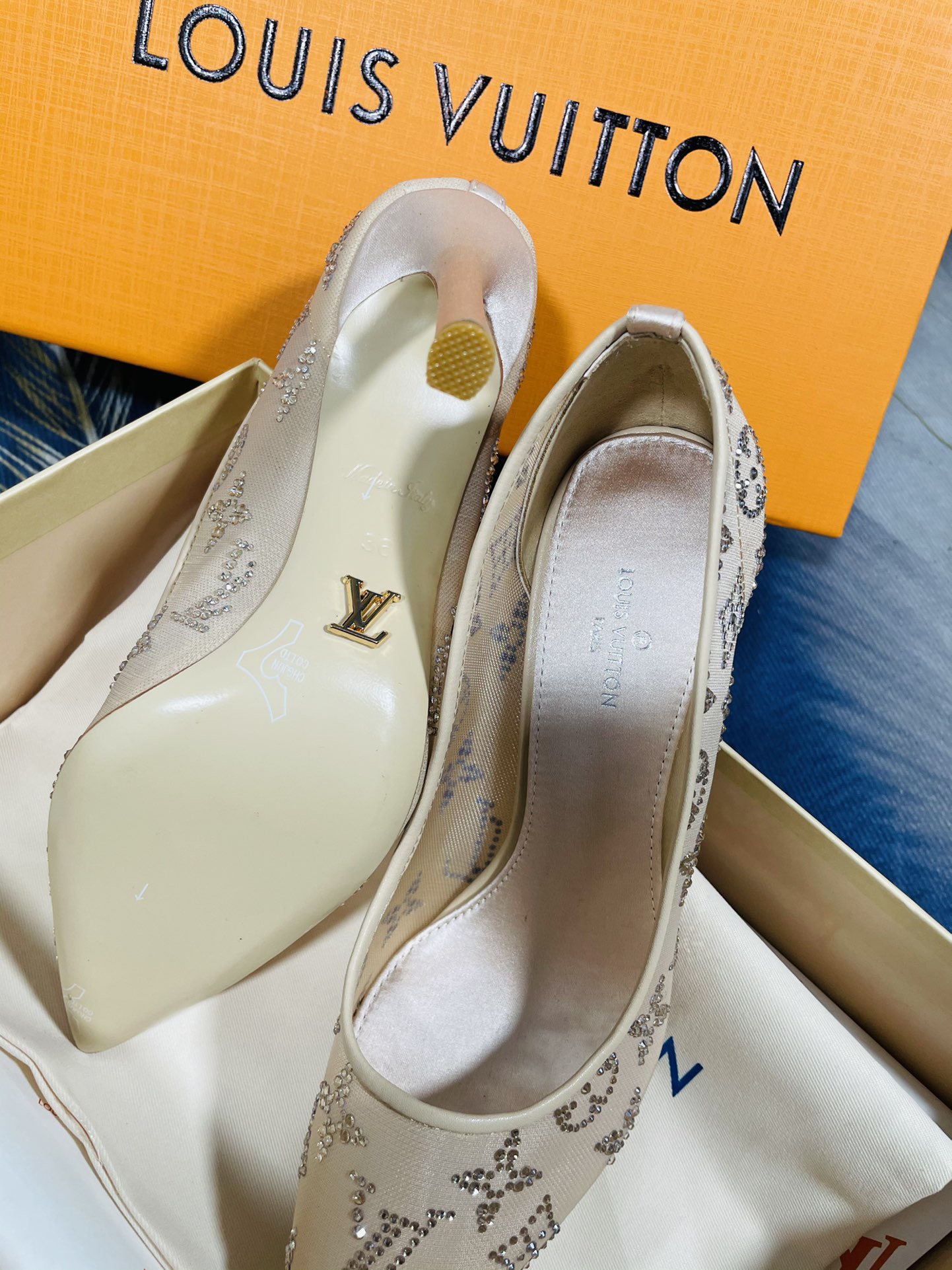 L X V High Heels 10cm(Multiple colors) detail 13