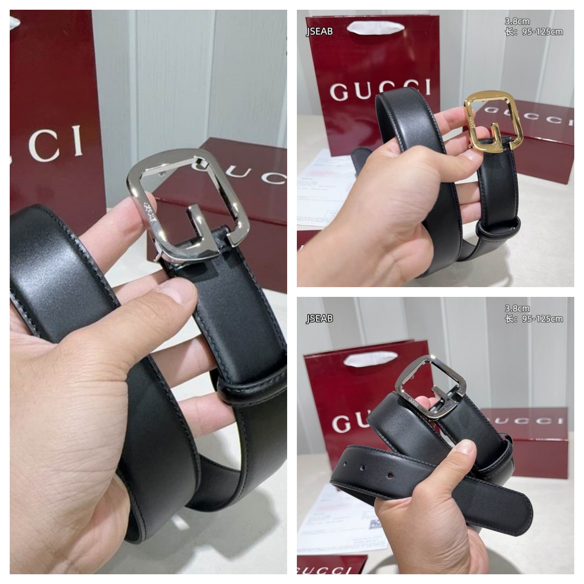 GUC 38mm Belt（Multiple colors）