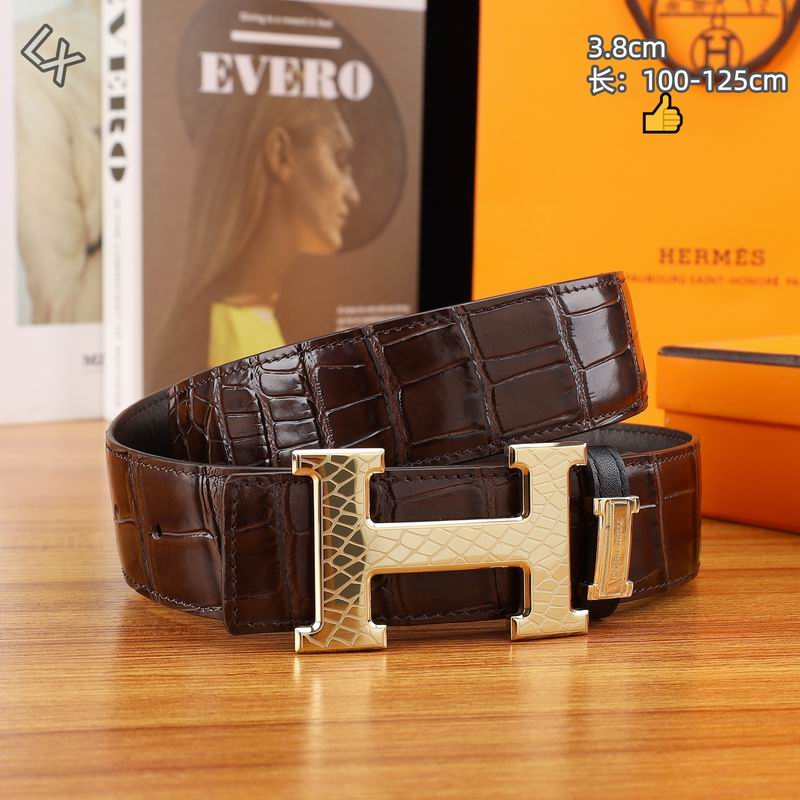 Herms 38mm Belt(Multiple colors) detail 6