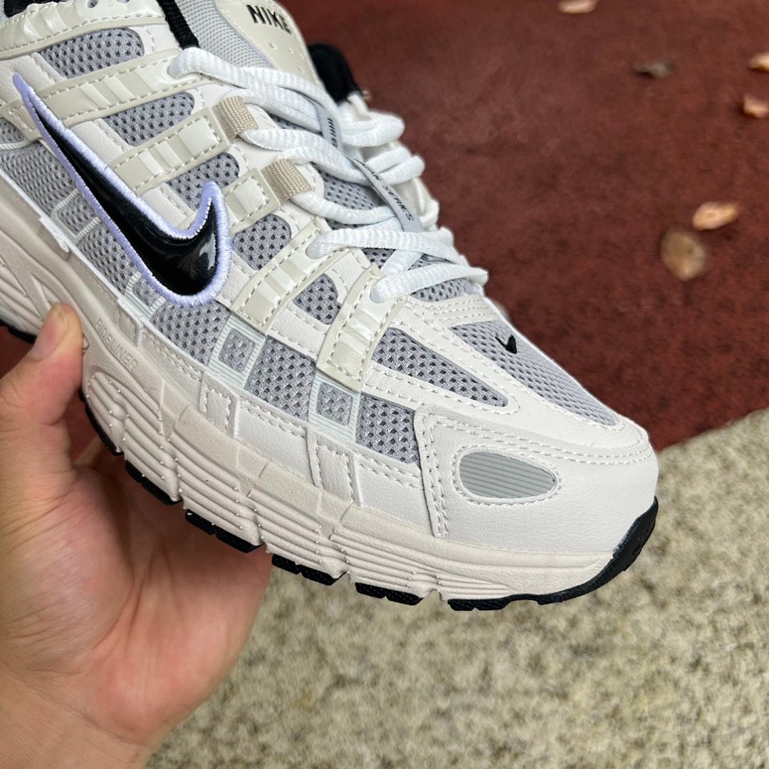Nike P-6000米白灰 Nike耐克 P-6000 PRM 网面透气耐磨运动训练复古跑步鞋 HJ3488-001