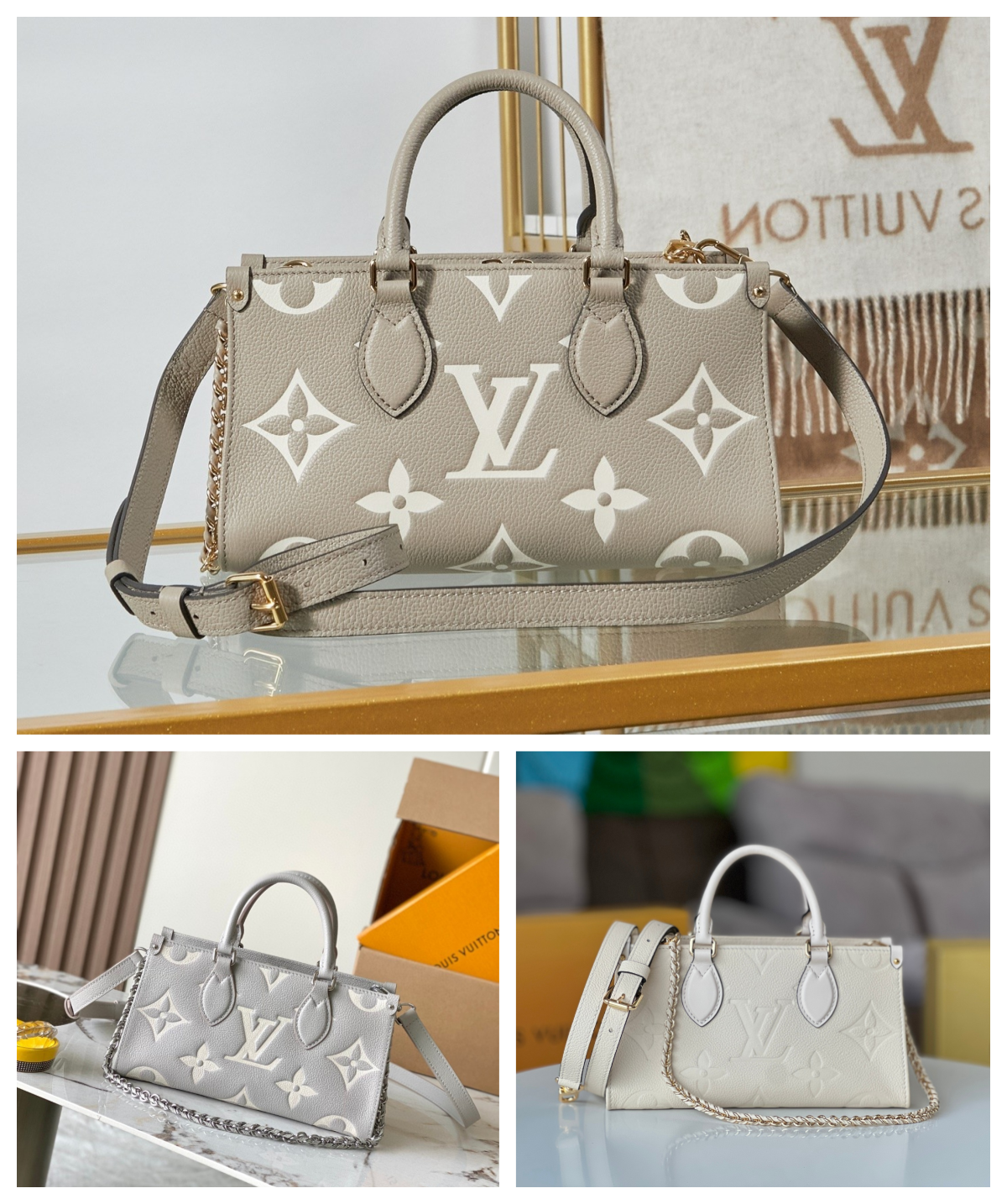 L X V ONTHEGO EAST WEST Bag M23641 25x13x10cm（Multiple colors）