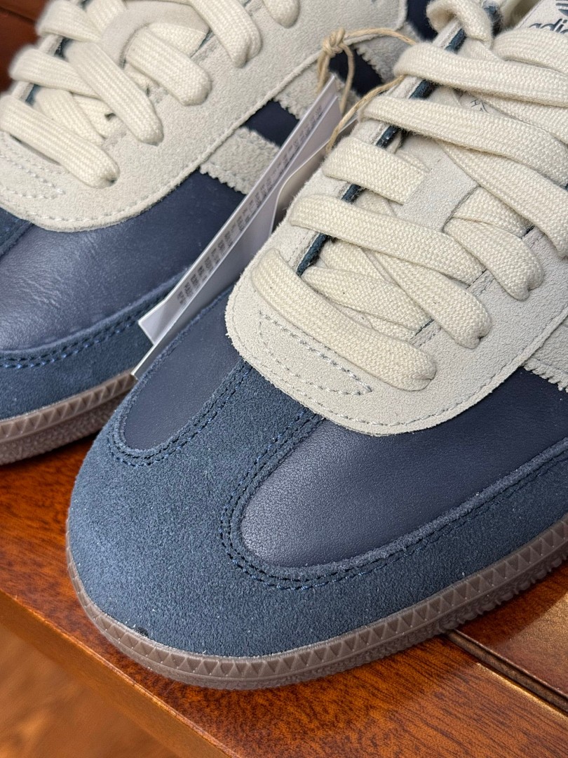 阿迪达斯德训深蓝 灰蓝 Adidas Originals Samba JI3217