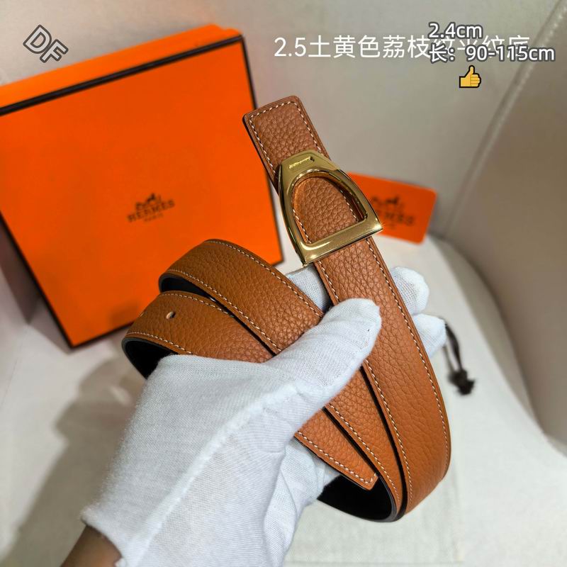 Herms 24mm Belt(Multiple colors) detail 17