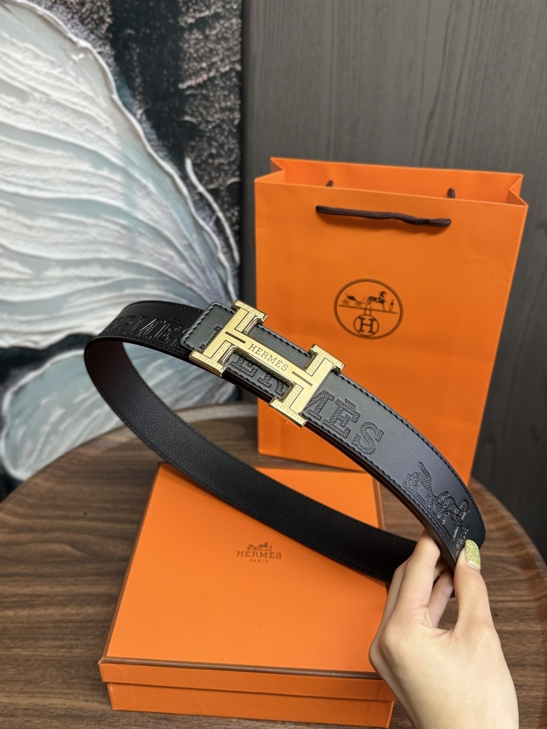 Herms belt(Multiple colors) detail 5