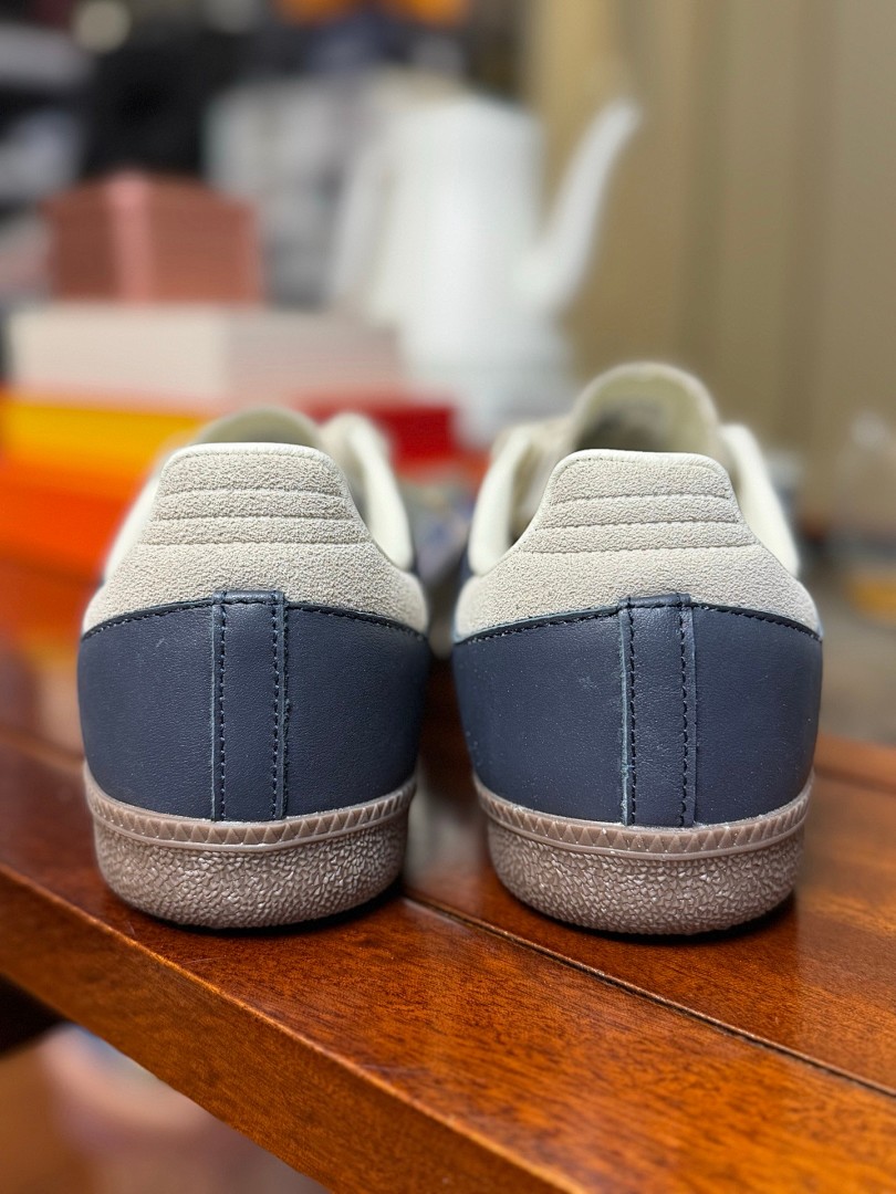 阿迪达斯德训深蓝 灰蓝 Adidas Originals Samba JI3217