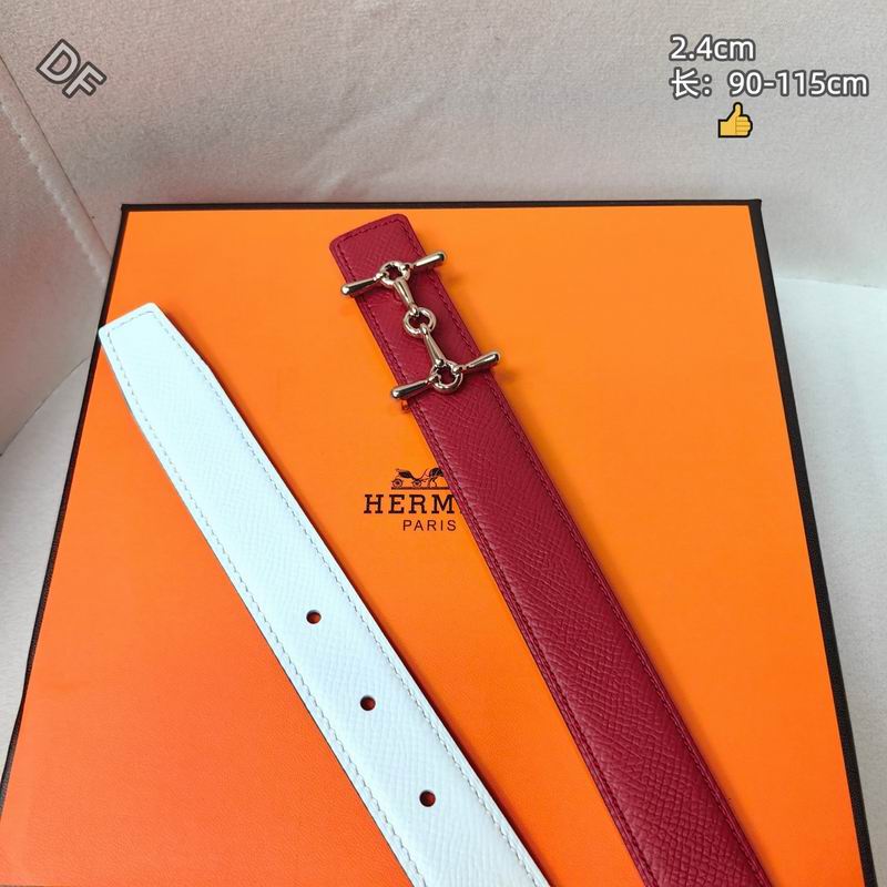 Herms 24mm Belt(Multiple colors) detail 28