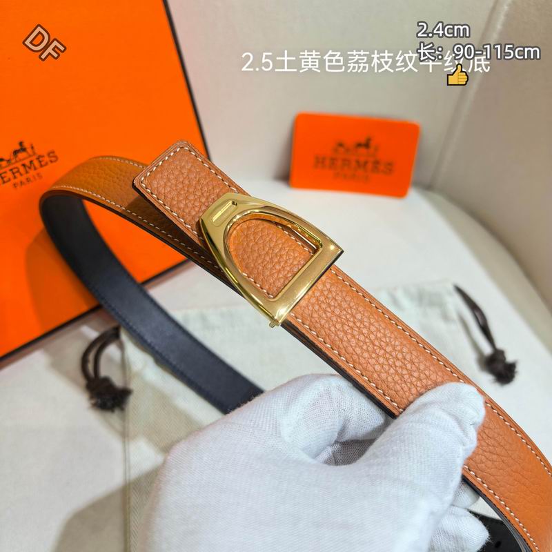Herms 24mm Belt(Multiple colors) detail 19