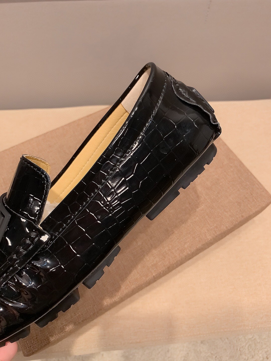 L X V Men's new high qualityLoafers detail 7