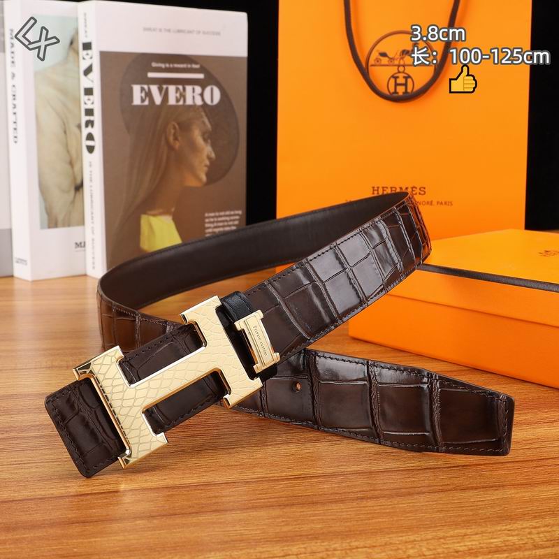 Herms 38mm Belt(Multiple colors) detail 5