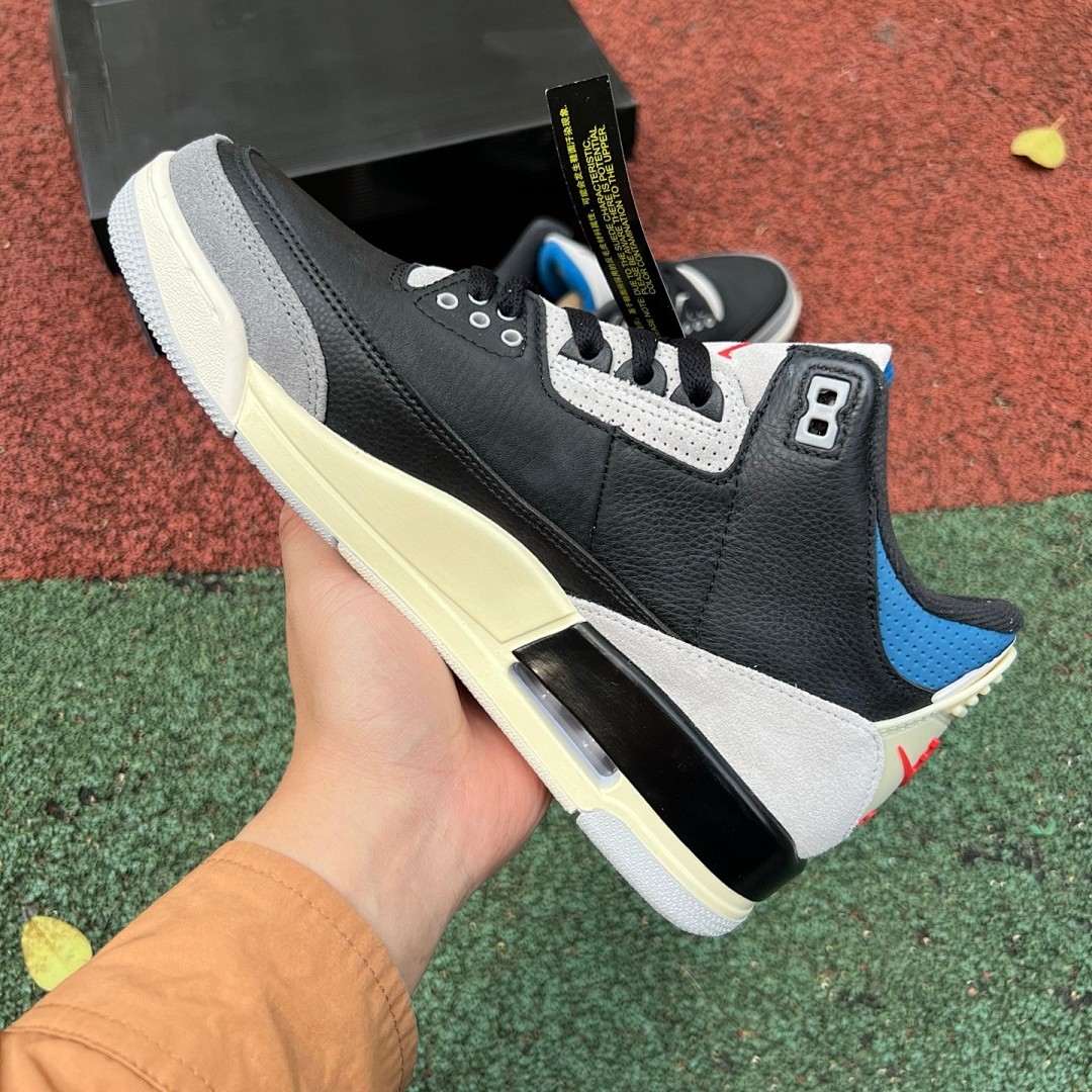 aj3黑蓝灰 Air Jordan 3 OG 