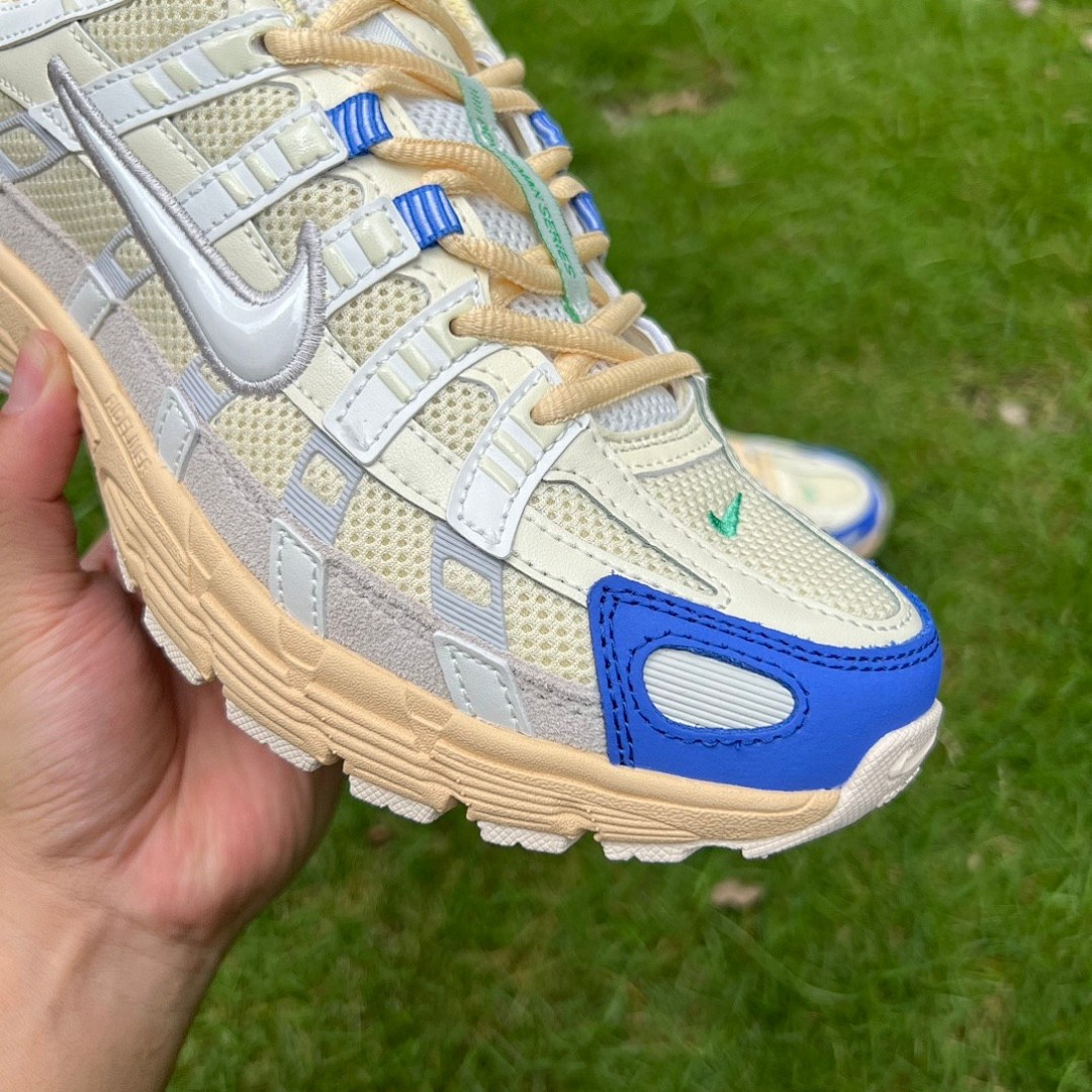 Nike p-6000米黄蓝 Nike/耐 新款P-6000 低帮透气时尚休闲鞋 fj5443-113