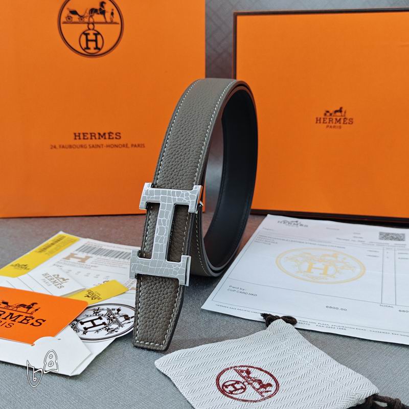 Herms 32mm Belt(Multiple colors) detail 3