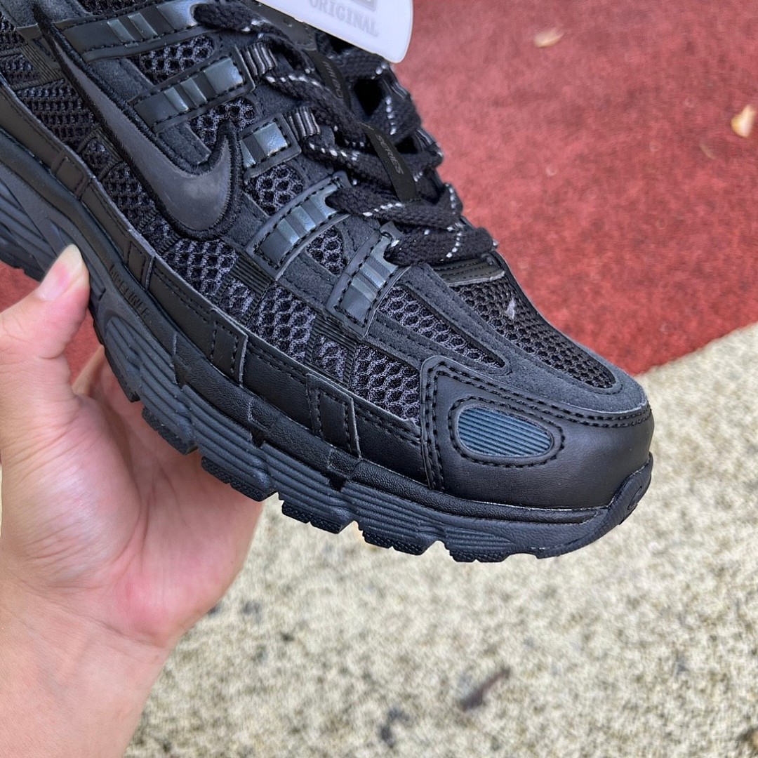 Nike P-6000黑色 Nike耐克男鞋 P-6000 PRM 网面透气耐磨运动训练复古跑步鞋 fq8732-010