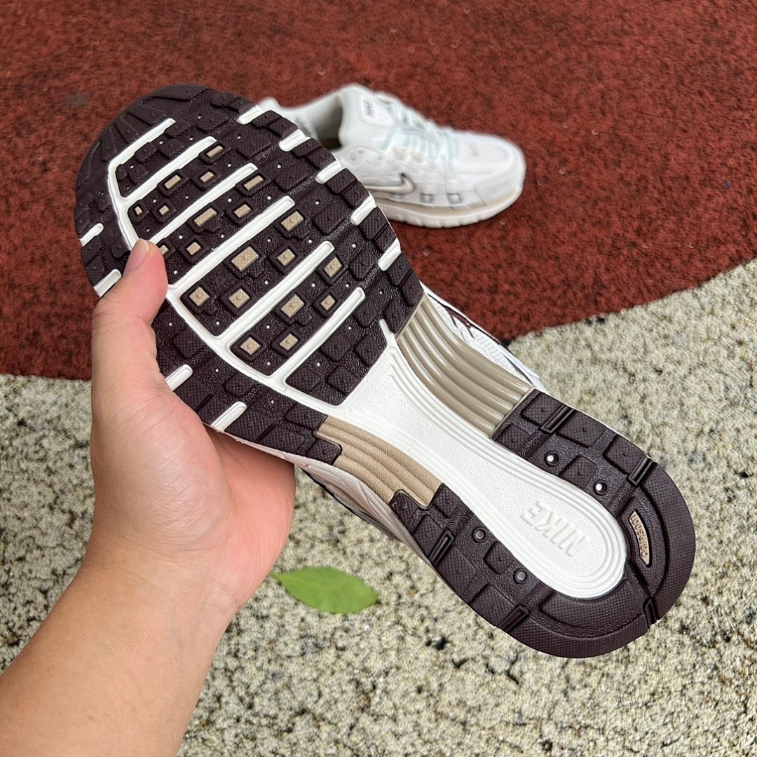 Nike p-6000米白灰棕 Nike  P-6000男子低帮透气时尚休闲鞋 HF0728-201