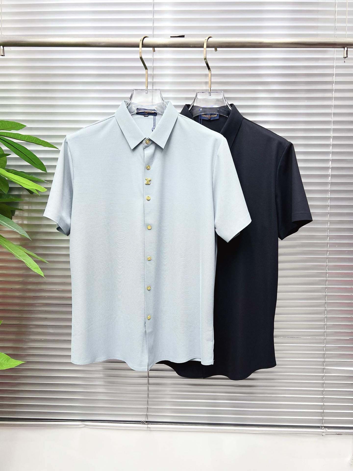 L X V Short sleeve shirt（Multiple colors）