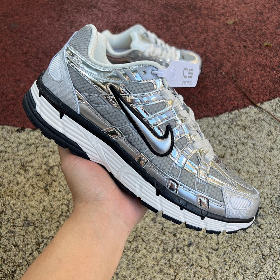 Nike P-6000液态银  Nike耐克男鞋 P-6000 PRM 网面透气耐磨运动训练复古跑步鞋 cn0149-001