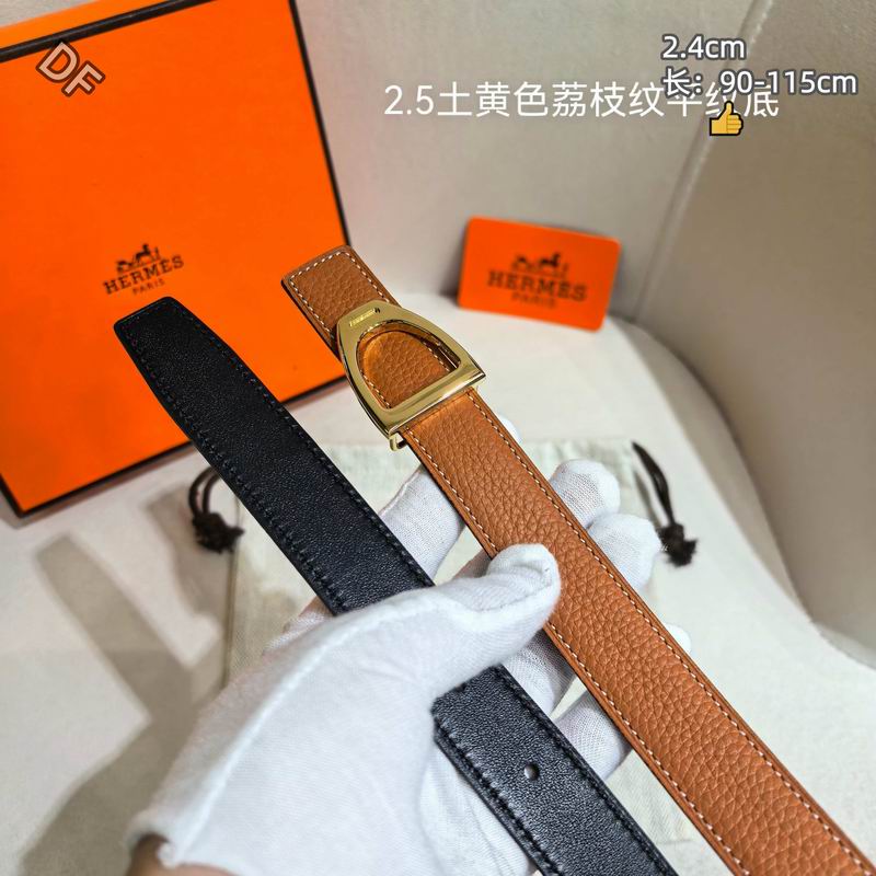 Herms 24mm Belt(Multiple colors) detail 20