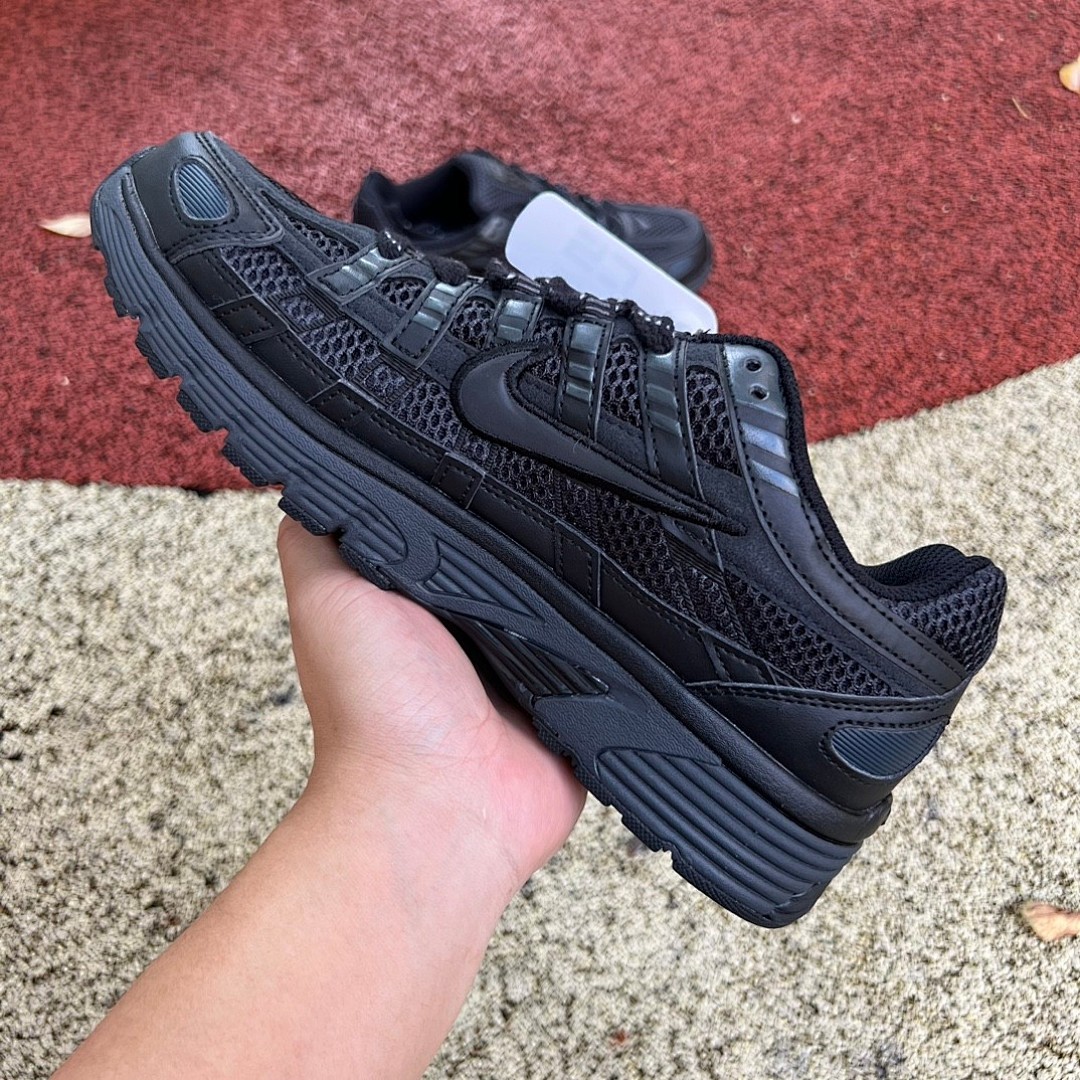Nike P-6000黑色 Nike耐克男鞋 P-6000 PRM 网面透气耐磨运动训练复古跑步鞋 fq8732-010