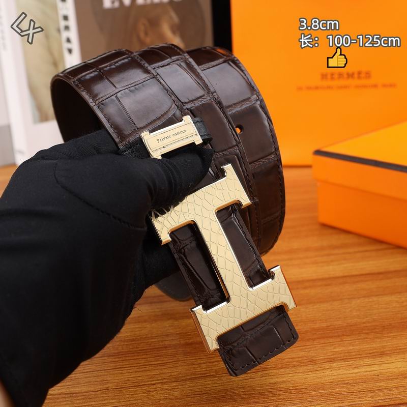 Herms 38mm Belt(Multiple colors) detail 7