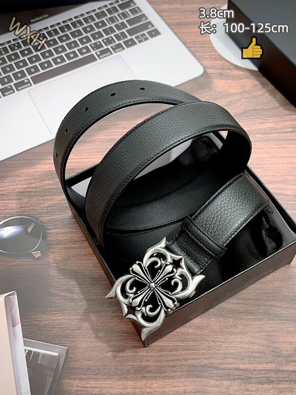 Chrome H 38mm Belt detail 3