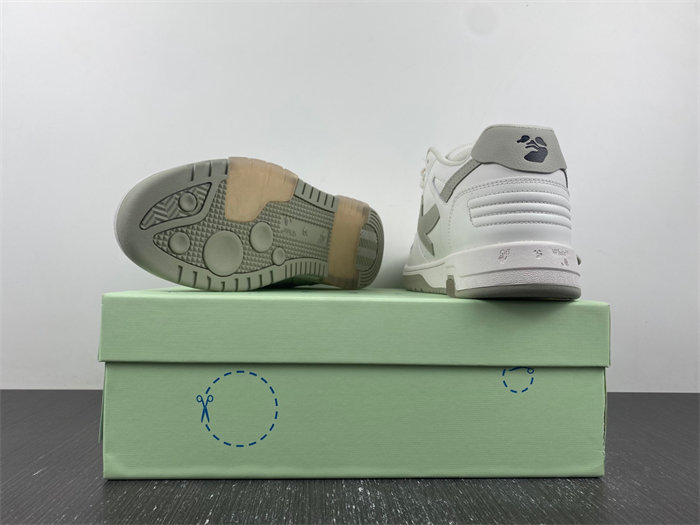 OW Out Of Office "OOO" Low Tops White Grey OM1A189F21LEA0010161 detail 3