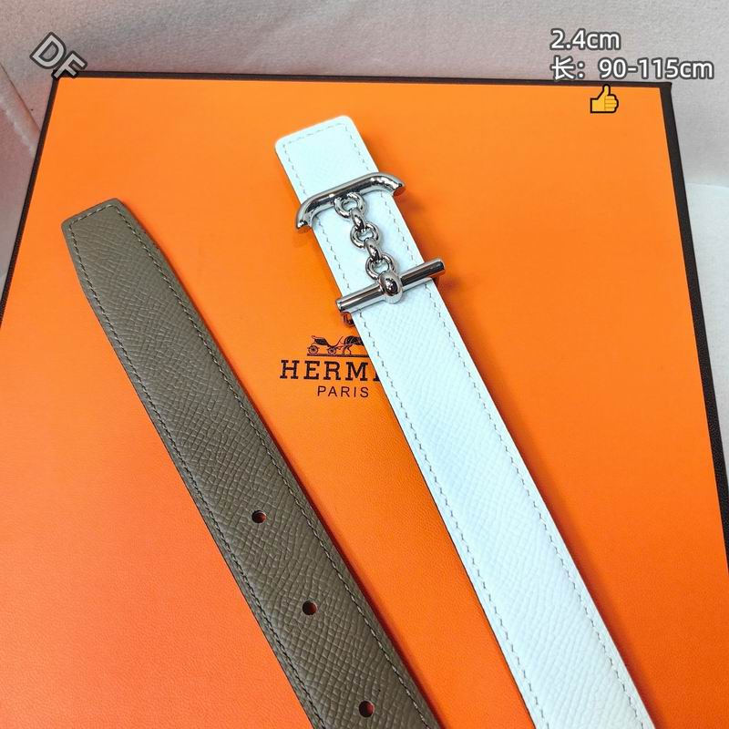 Herms 24mm Belt(Multiple colors) detail 8