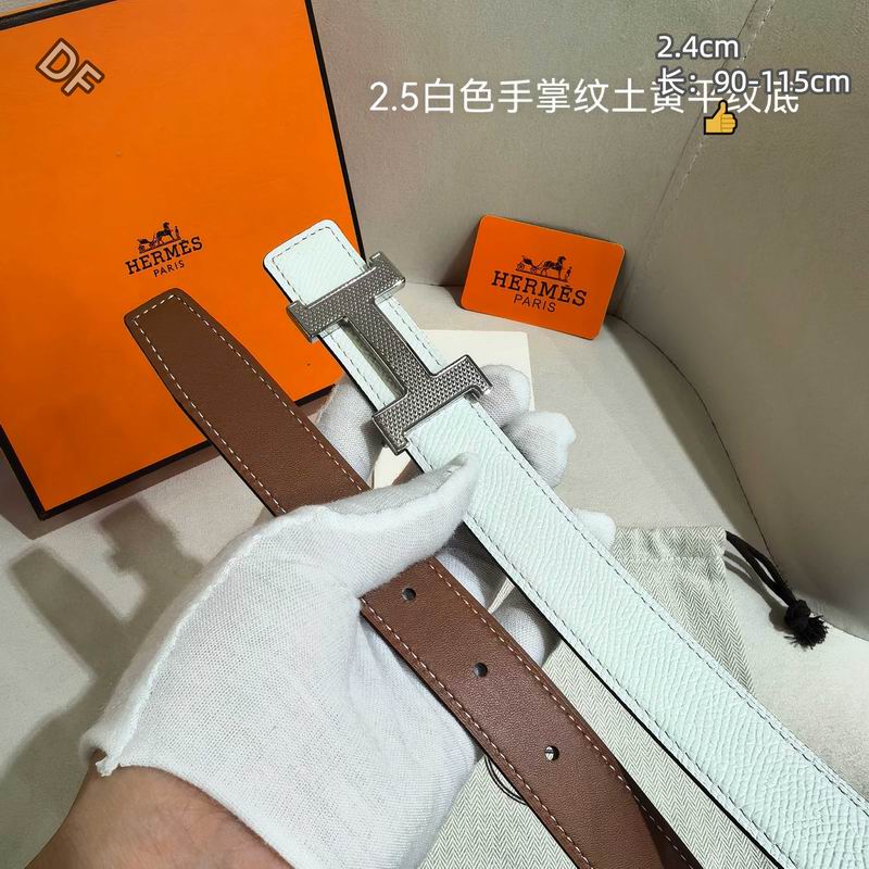 Herms 24mm Belt(Multiple colors) detail 16