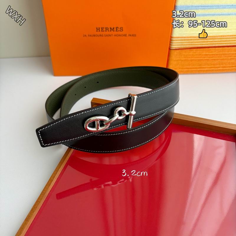 Herms 32mm Belt(Multiple colors) detail 5