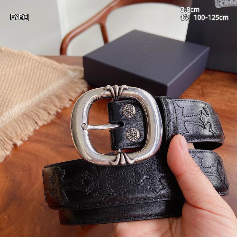 Chrome H Belt Wide 3.8cm(Multiple colors) detail 13